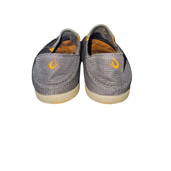 Olukai Noheah Mesh Slip On Shoes in Dark Shadow 9.5 Casual Comfort Cushion Beach - Picture 12 of 14